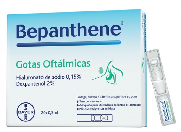 Bepanthene Gotas Oftálmicas - 0,5ml (x20 unidades)