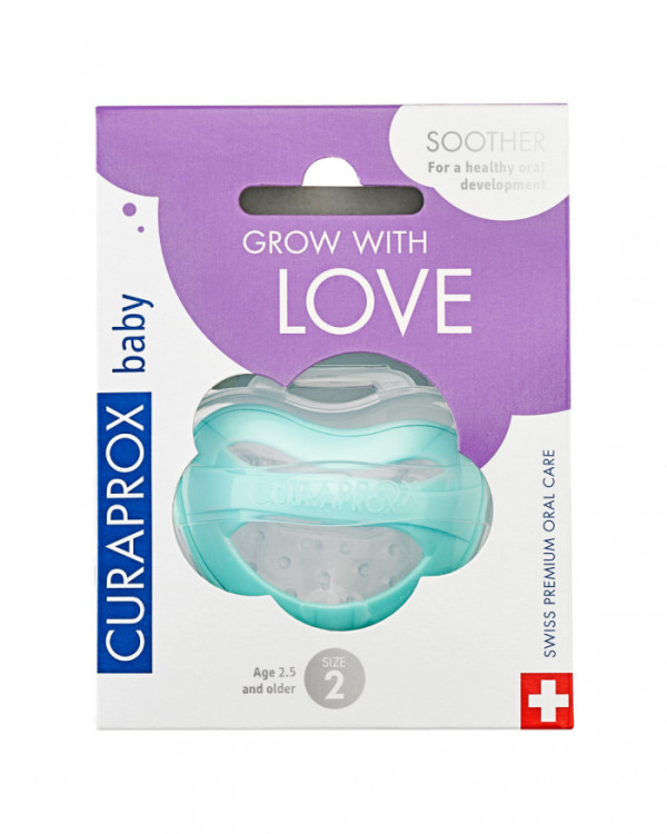 Curaprox Baby Chupeta Silicone_ Turquesa_ Tam. 2