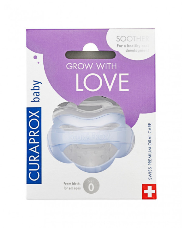 Curaprox Baby Chupeta Silicone_ Azul_ Tam. 0