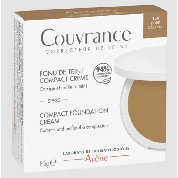 Avene Couvrance Creme Compacto_ Dourado - 8,5G