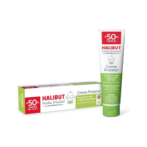 Halibut Muda Fralda Pomada - 100 + 50g (Embalagem Promocional)