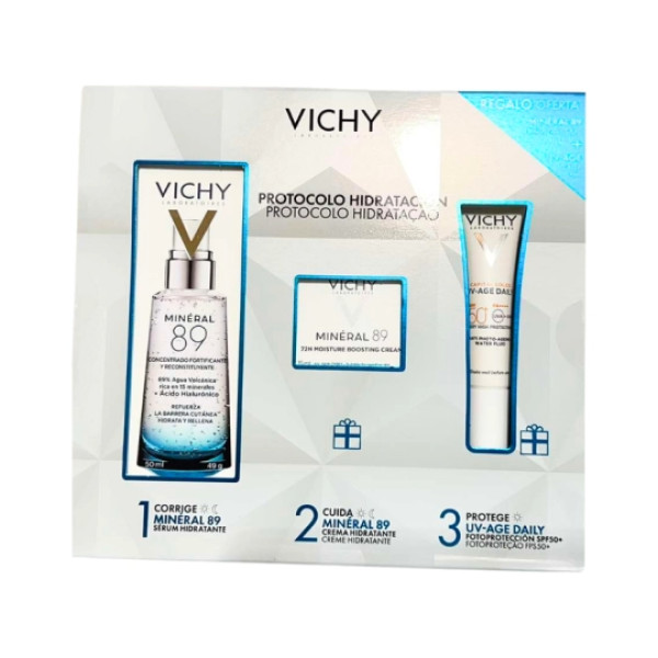 Vichy Mineral 89 . Protocolo Hidratação