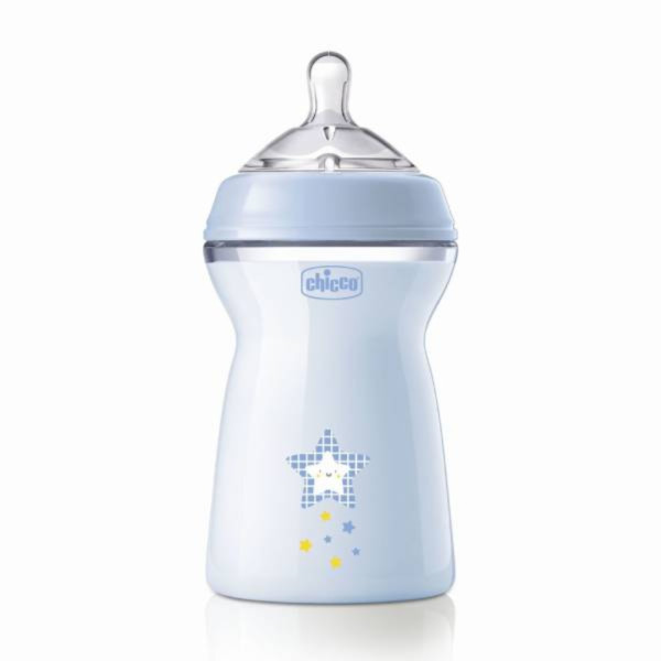 Chicco Biberão NaturalFeeling_Silicone_Boy_6M+ - 330ml