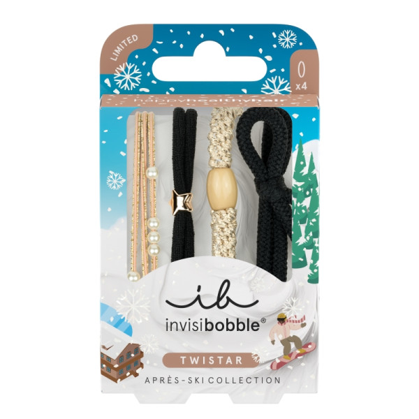 Invisibobble Elasticos Twistar Après Ski (x4 unidades)