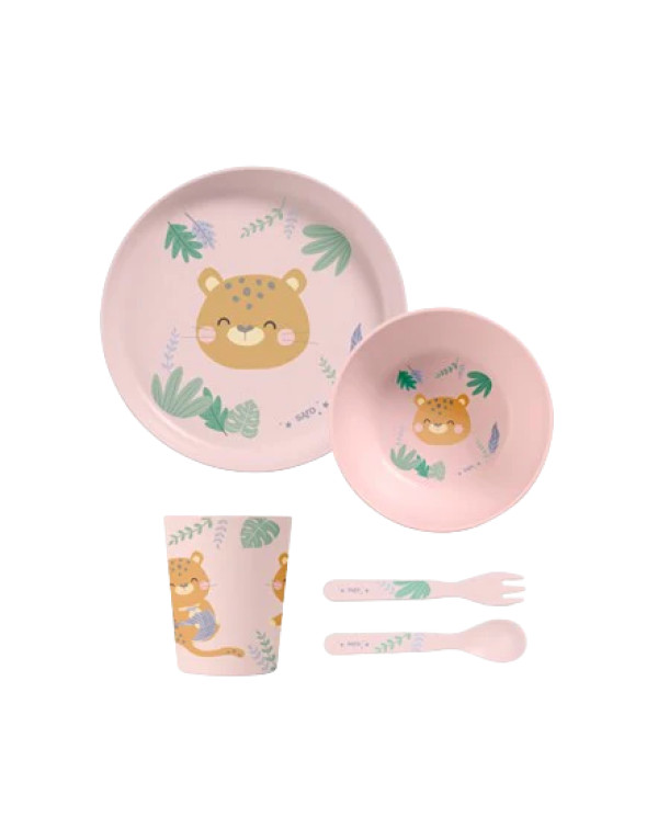 Saro Louça 5 Peças Jungle Cheetahs (ref. 5064)