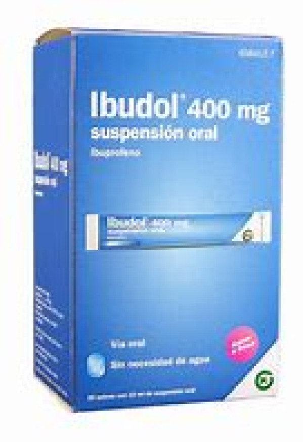 Ibudol 400 mg  (x20 saquetas)