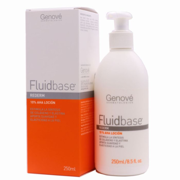 Fluidbase Rederm 10% AHA Loção - 250ml