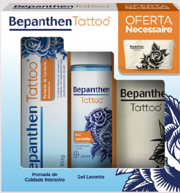 Bepanthen Tattoo (Pomada + Gel lavante) c/ Oferta necessaire