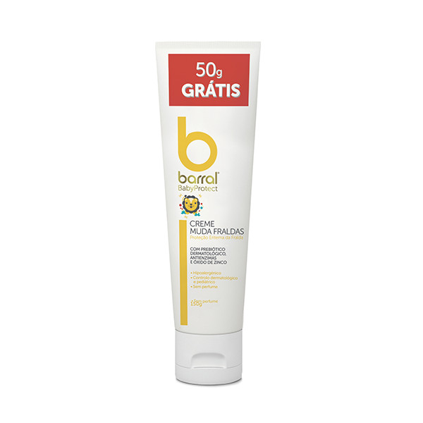 Barral Babyprotect Creme Muda Fraldas - 150G