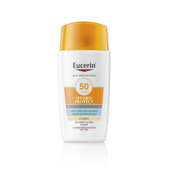 Eucerin Sun Hydro Protect Ultra Light Fluid SPF50+_ Claro - 50ml