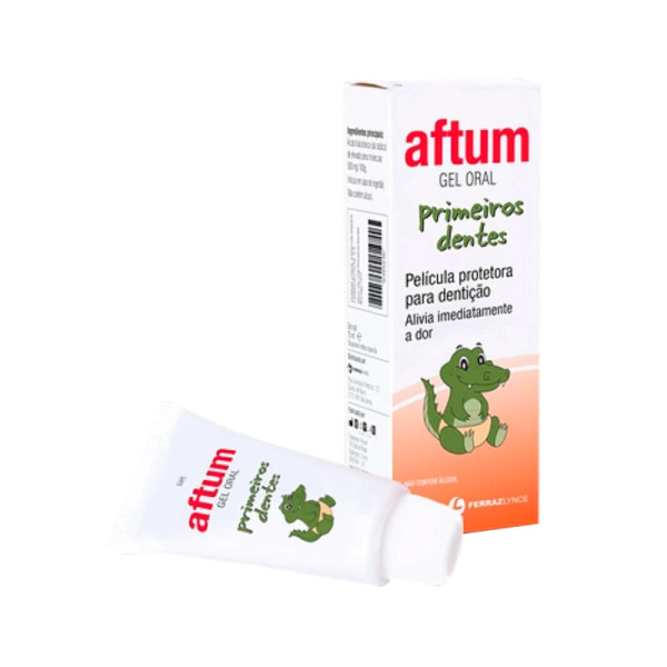 Aftum Primeiros Dentes Gel Oral - 15ml