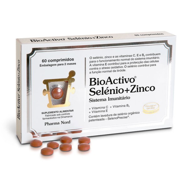 Bioactivo Selénio + Zinco  (x60 comprimidos)