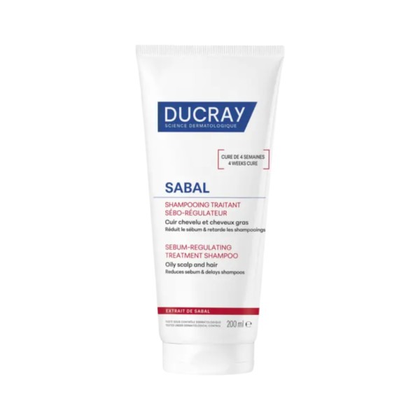 Ducray Sabal Champô  Cabelo Oleoso 200Ml