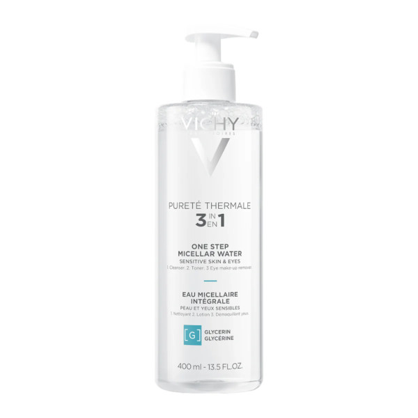 Vichy Pureté Thermale Água Micelar Pele Sensível - 400ml