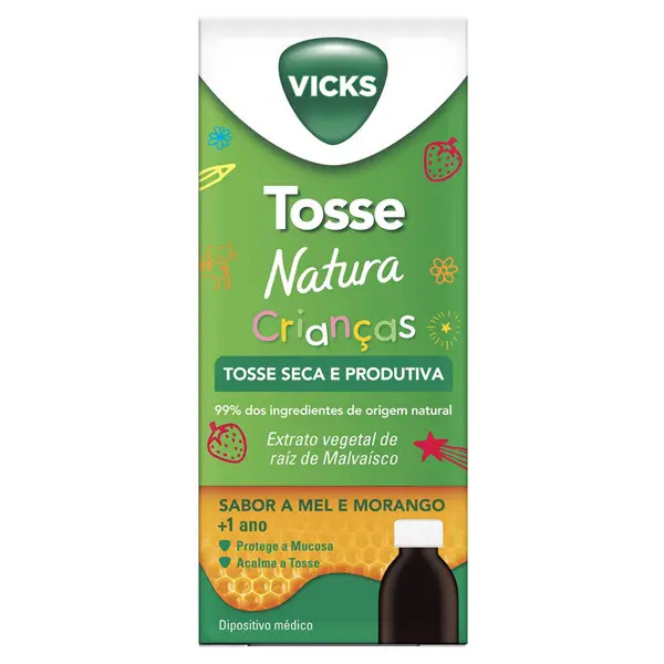 Vicks Tosse Natura Crianças Xarope x 140ml