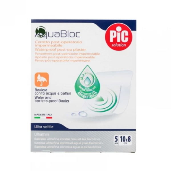 Pic Penso AquaBloc Esterilizado _ 10 x 8cm (x5 unidades)