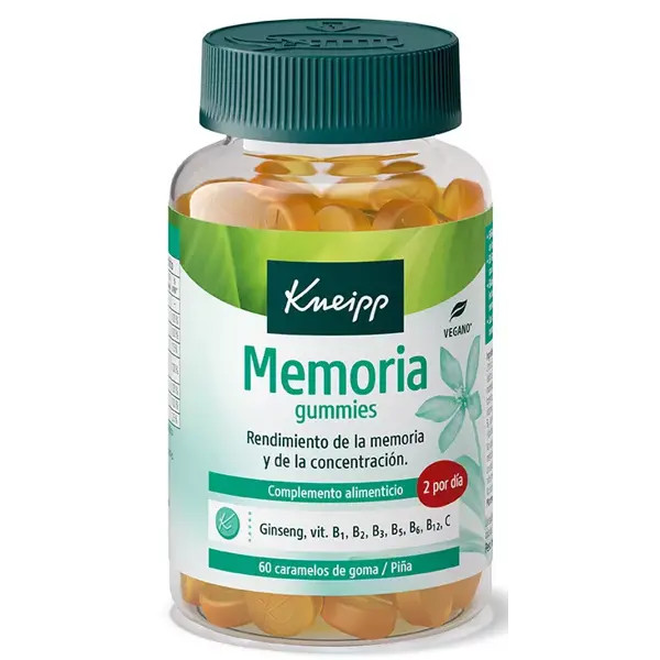 Kneipp Memória Gummies (x60 gomas)
