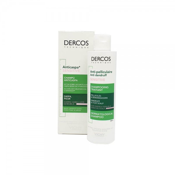 Dercos Tec Champô Caspa Sensitive - 200ml
