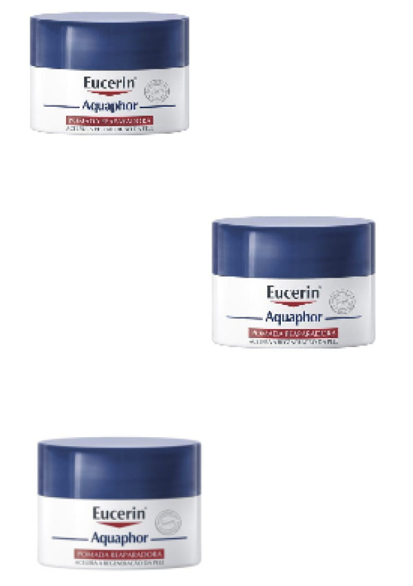 Eucerin Aquaphor Pomada Reparadora 7ml x3 Eucerin Aquaphor Pomada Reparadora 7ml x3