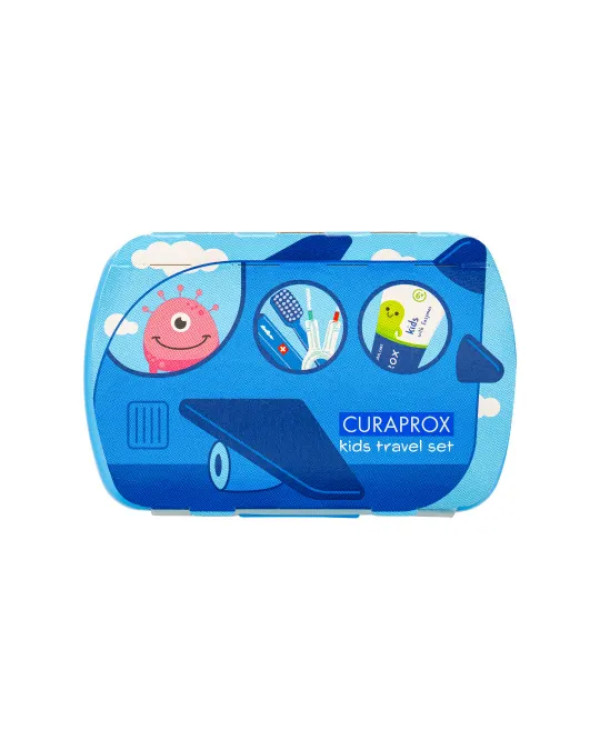Curaprox Kids Kit Viagem Azul Curaprox Kids Kit Viagem Azul