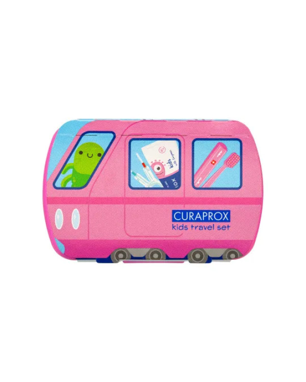 Curaprox Kids Kit Viagem Rosa Curaprox Kids Kit Viagem Rosa
