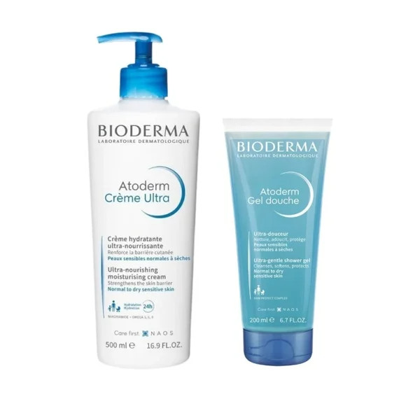 Atoderm Bioderma Creme Ultra 500mL +Oferta Gel 200mL Preço Especial Atoderm Bioderma Creme Ultra 500mL +Oferta Gel 200mL Preço Especial