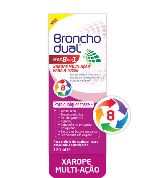 Bronchodual Xarope Multi-ação 8 em 1 - 120mL Bronchodual Xarope Multi-ação 8 em 1 - 120mL