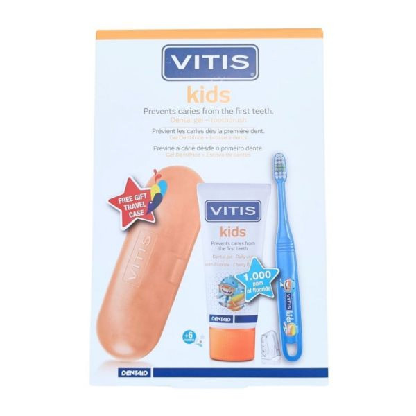 Vitis Kids Escova + Gel Dent50ml + Of Estojo2025