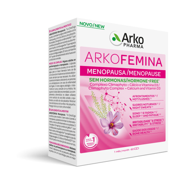 Arkofemina Menopausa (x60 capsulas) Arkofemina Menopausa (x60 capsulas)