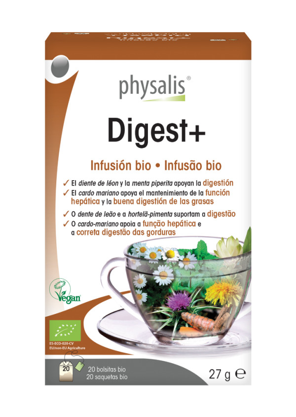Physalis Digest+ Infusão Bio 20 Saquetas Physalis Digest+ Infusão Bio 20 Saquetas