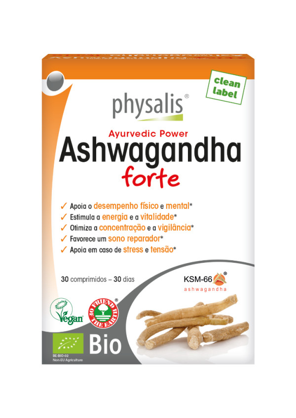 Physalis Ashwagandha Forte 30 Comprimidos Physalis Ashwagandha Forte 30 Comprimidos