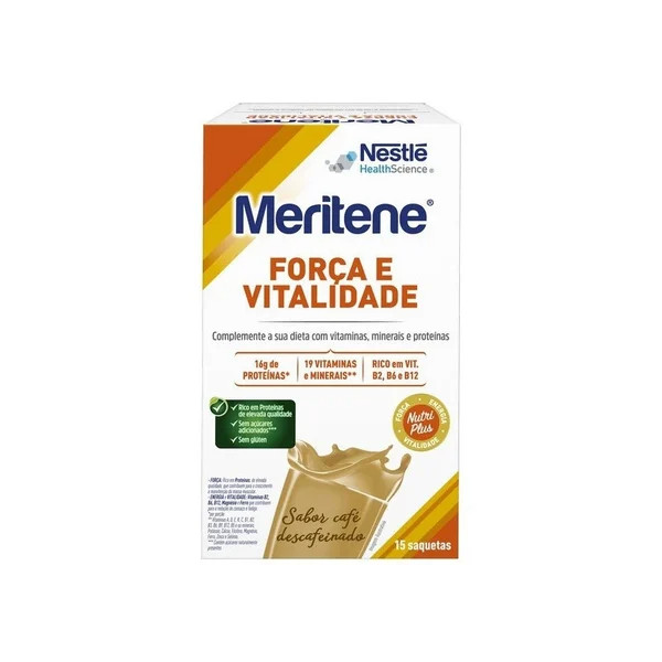 Meritene Força Vitalidade Café Descafeinado (x15 saquetas) Meritene Força Vitalidade Café Descafeinado (x15 saquetas)
