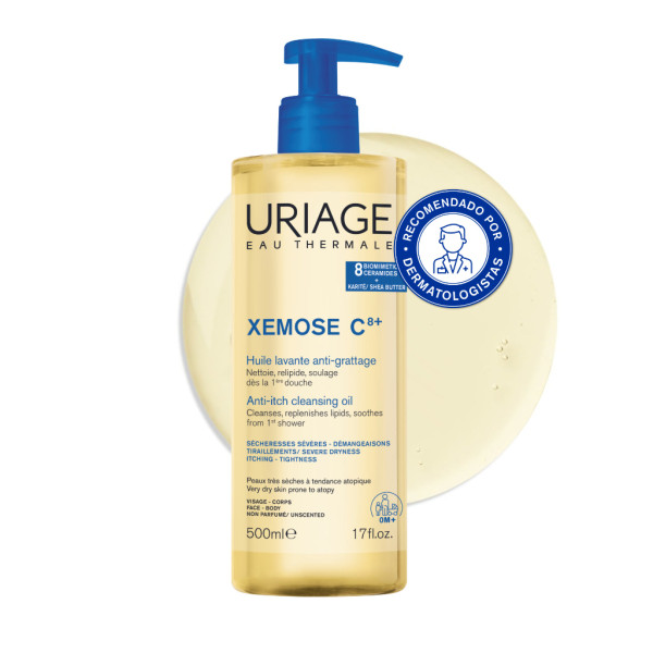 Uriage Xemose C8 Oleo Lavante Apaziguante 500ml Uriage Xemose C8 Oleo Lavante Apaziguante 500ml