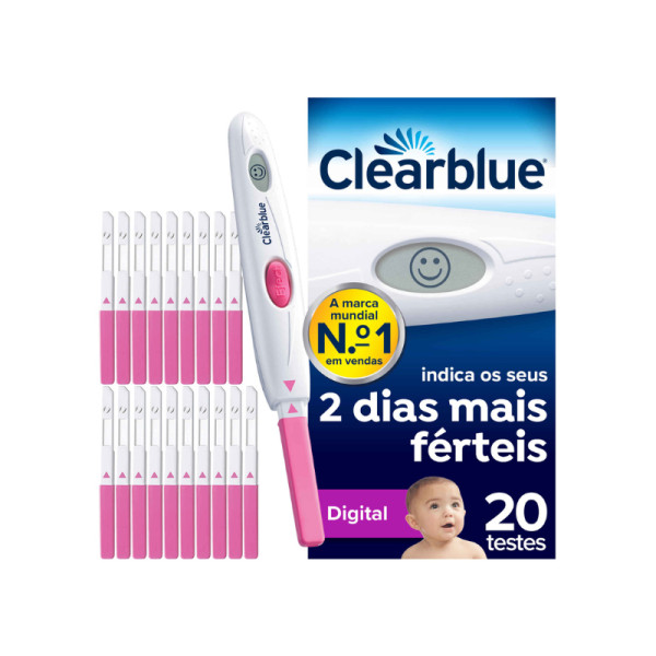 Clearblue Digital Teste Ovulação X20 Clearblue Digital Teste Ovulação X20