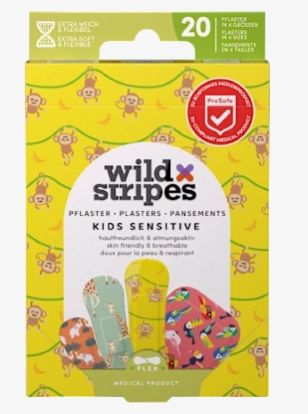 Wild Stripes Kids Sensitive Jungle (x20 pensos) Wild Stripes Kids Sensitive Jungle (x20 pensos)
