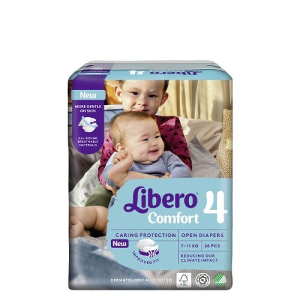 Libero Comfort_4_Fralda_7-14Kg (X26 unidades)