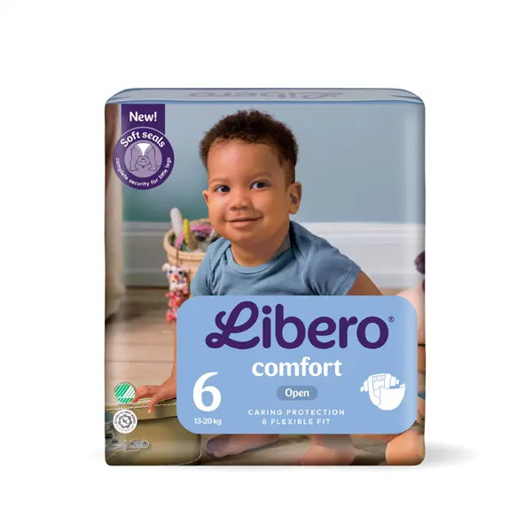 Libero Comfort_Tamanho 6 _Fralda_13-20Kg (X21 unidades)