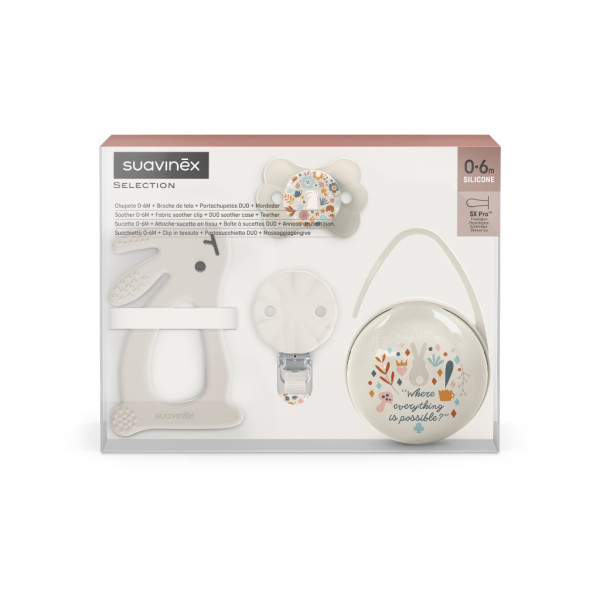 Suavinex Selection Gift Baby Set Bege Suavinex Selection Gift Baby Set Bege