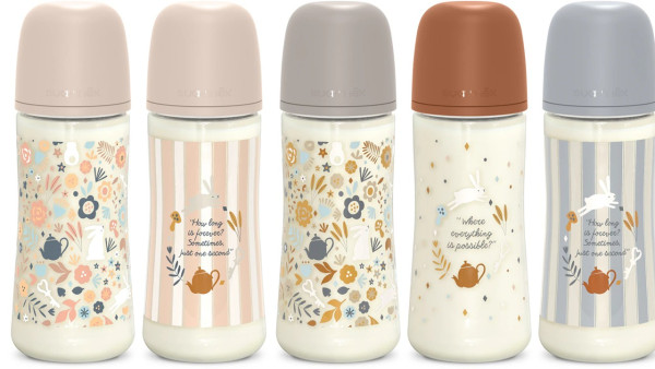 Suavinex Select Wonderland Biberão Tetina Silicone AntiCólica -  Large - 360ml _ +6M