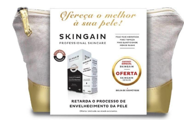 Skingain (x30 saquetas) + Sérum Renovador Lifting 30ml Skingain (x30 saquetas) + Sérum Renovador Lifting 30ml