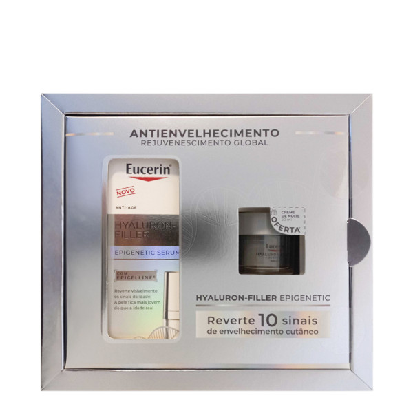Eucerin Hyaluron-Filler Epigenetic Serum 30ml +Oferta Hyaluron-Filler Noite 20ml