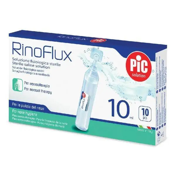 Pic Rinoflux Solução Fisiologica Esteril  - 10ml (x10 unidades)