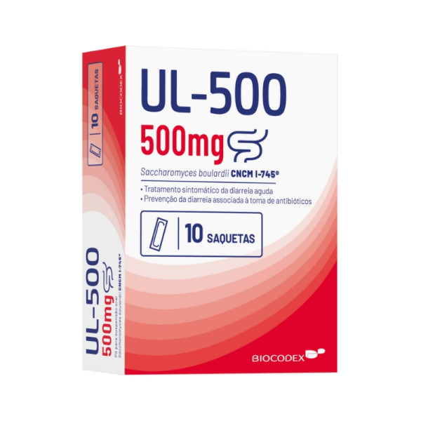 UL-500 , 500 mg x 10 Saquetas Pó Suspensão Oral UL-500 , 500 mg x 10 Saquetas Pó Suspensão Oral