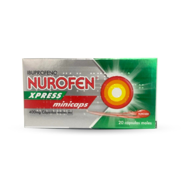 Nurofen Xpress Minicaps 400 Mg Blister x 20 Unidade(S) Caps Mole