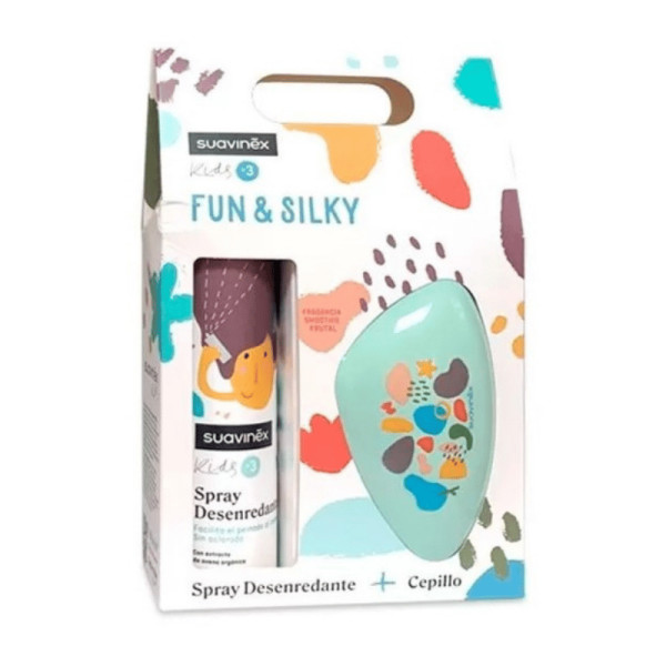 Suavinex Kids Fun&Silk Spray Desembaraçante + Escova Suavinex Kids Fun&Silk Spray Desembaraçante + Escova