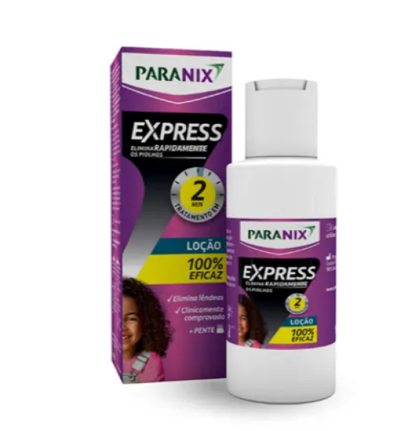 Paranix Express Loção Tratamento Piolhos 95Ml Paranix Express Loção Tratamento Piolhos 95Ml
