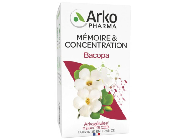 Arkocapsulas Bacopa (X45 Cápsulas)
