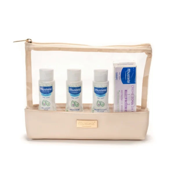 Mustela Kit Bolsa Indispensaveis Bebé Bege Mustela Kit Bolsa Indispensaveis Bebé Bege