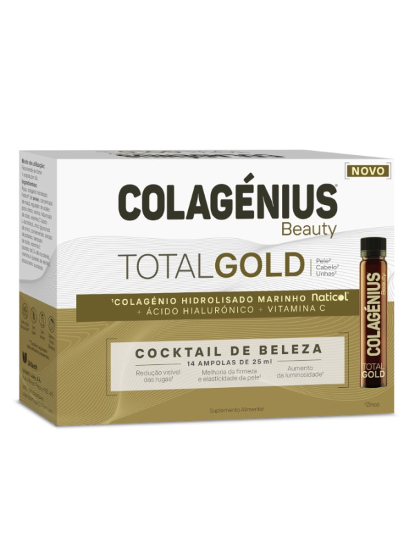 Colagenius Beauty Total Gold - 25ml (x14 ampolas)
