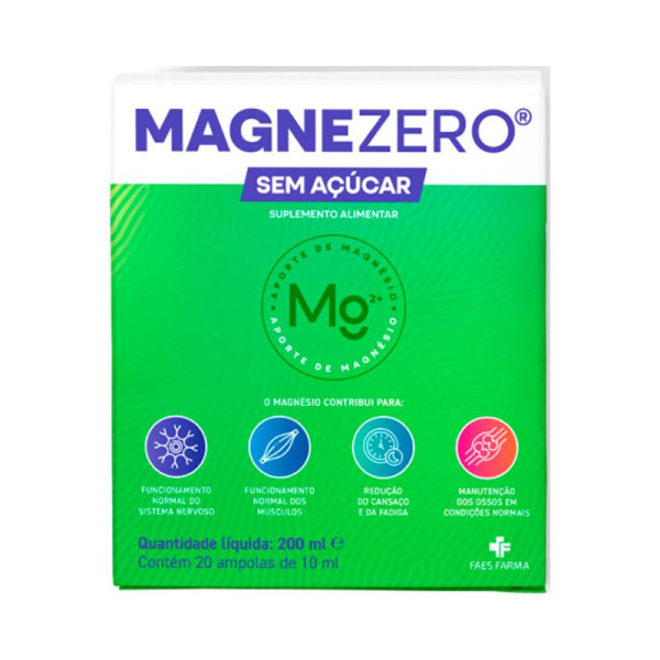 Magnezero (x20 ampolas) Pack Duplo Magnezero (x20 ampolas) Pack Duplo
